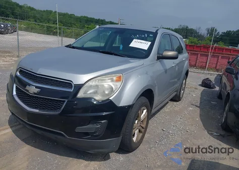 2013 Chevrolet Equinox Ls из США, поврежденный, VIN 2GNALBEK7D6360792